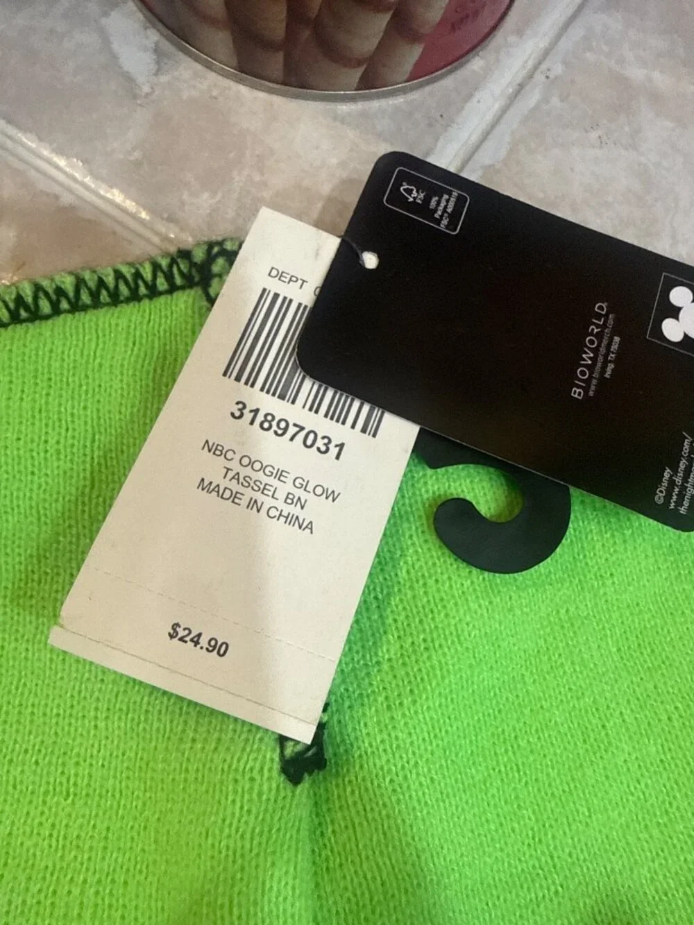 Hot Topic knit fabric